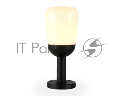 Светильник Ambrella light ST2087 BK/FR черный/белый матовый IP54 E27 max 40W D150*350