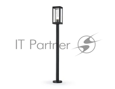 Светильник Ambrella light ST2425 BK/CL черный/прозрачный IP54 E27 max 40W 110*110*1000