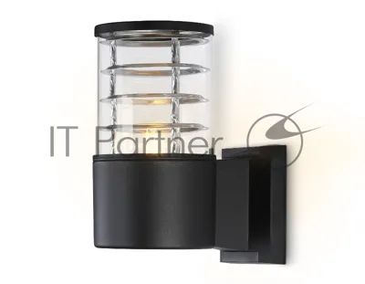 Светильник Ambrella light ST2522 BK/CL черный/прозрачный IP54 E27 max 40W 200*110*155