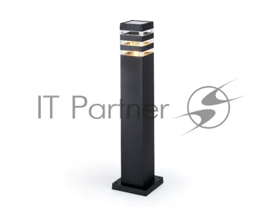 Светильник Ambrella light ST2582 BK/CL черный/прозрачный IP54 E27 max 40W 90*90*630