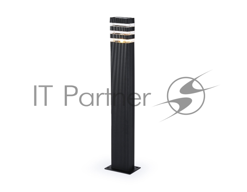 Светильник Ambrella light ST2588 BK/CL черный/прозрачный IP54 E27 max 40W 110*65*800
