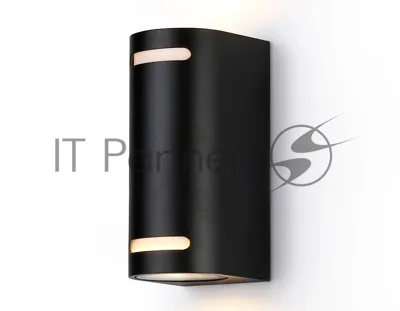 Светильник Ambrella light ST3744/2 BK черный IP54 GU10/2 max 35W 150*68*92