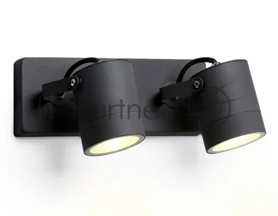 Светильник Ambrella light ST3887/2 GR серый IP54 GU10/2 max 35W 250*80*85