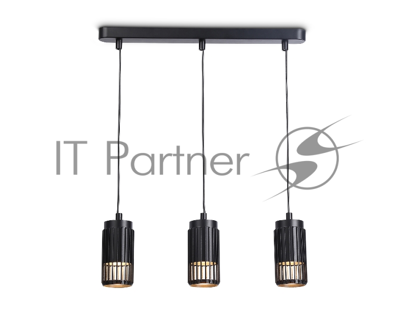 Светильник Ambrella light TN51699/3 BK черный GU10/3 400*60*1120