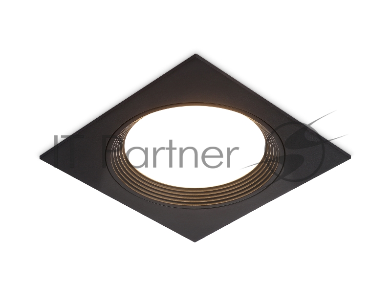 Светильник Ambrella light TN51804 BK черный GX53 max 15W 110*110*23