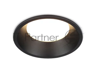 Светильник Ambrella light TN51814 BK черный GX53 max 15W D105*36