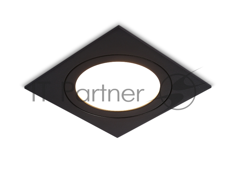 Светильник Ambrella light TN51825 BK черный GX53 max 15W 110*110*39