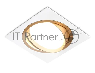 Светильник Ambrella light TN51916 WH/GD белый/золото GX53 max 12W 115*115*23