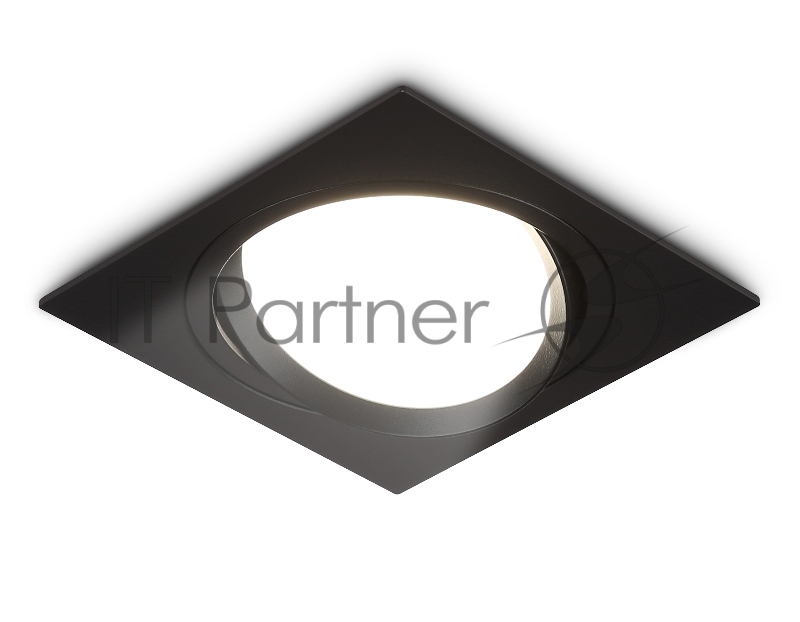Светильник Ambrella light TN51917 BK черный GX53 max 12W 115*115*23