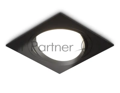 Светильник Ambrella light TN51917 BK черный GX53 max 12W 115*115*23
