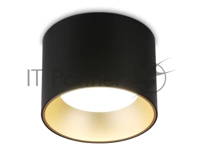 Светильник Ambrella light TN52887 SBK/SGD черный песок/золото песок GX53 max 12W D97*70