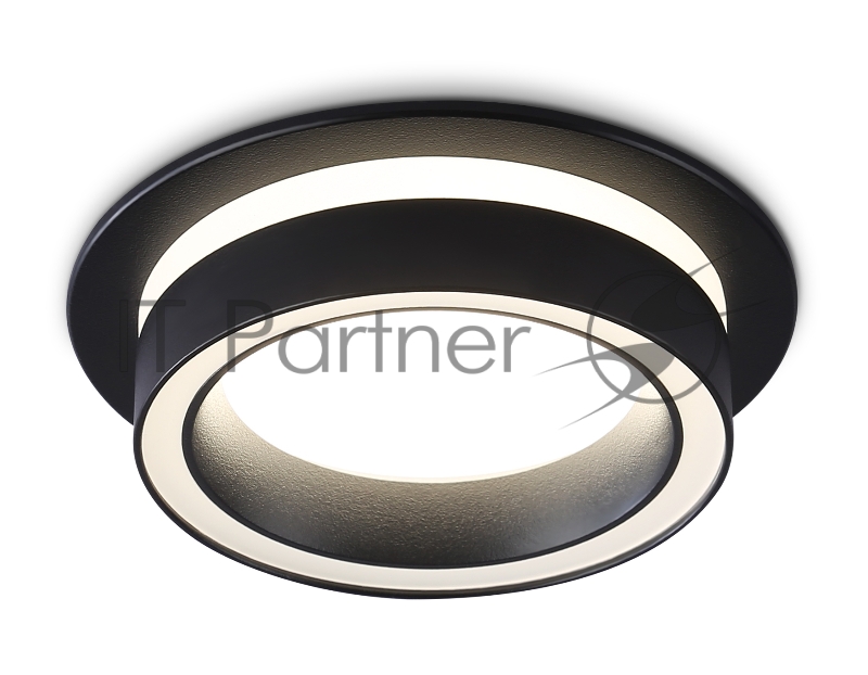 Светильник Ambrella light TN5241 BK черный GX53 D110*42
