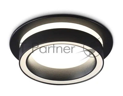 Светильник Ambrella light TN5241 BK черный GX53 D110*42