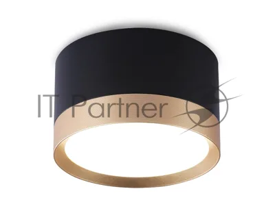 Светильник Ambrella light TN52359 BK/GD черный/золото GX53 max 12W D82*50