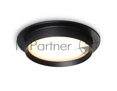 Светильник Ambrella light TN5227 BK черный GX53 D110*35