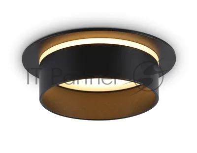 Светильник Ambrella light TN5213 BK черный GX53 D110*58