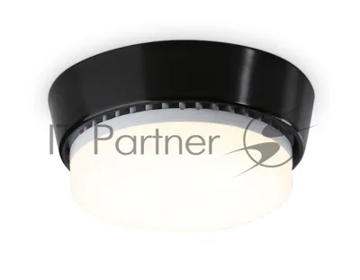 Светильник накладной G10189 BK черный GX53 max 12W D90*20