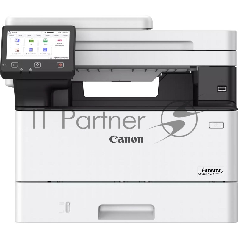 МФУ лазерное Canon i-SENSYS MF461dw II (A4, принтер/копир/сканер, 1200dpi, 36ppm, 1+4Gb, DADF50, Duplex, WiFi, Lan, USB) (7188C019)