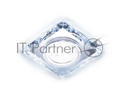 Встраиваемый точечный светильник S215 CL хром/прозрачный /MR16+3W(LED COLD)