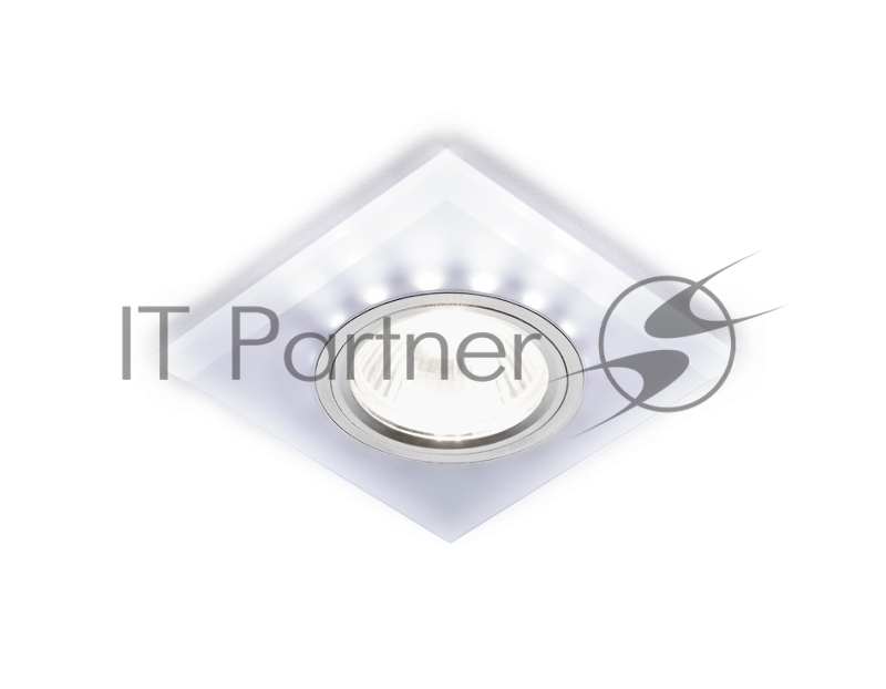 Встраиваемый точечный светильник S215 W/CH/WH матовый/хром/MR16+3W(LED WHITE)