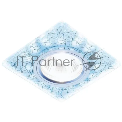Встраиваемый точечный светильник S227 W/CH/C белый/серебро/MR16+3W(LED COLD)
