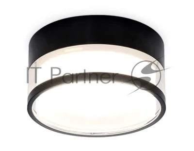 Светильник Ambrella light TN5506 SBK/CL черный песок/прозрачный GX53 D85*43