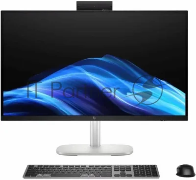 Моноблок HP EliteStudio 8 G1i 27" QHD U7 265 32Gb SSD1Tb RTX5060 8000Mb без ОС GbitEth WiFi BT клавиатура мышь Cam серебристый 2560x1440