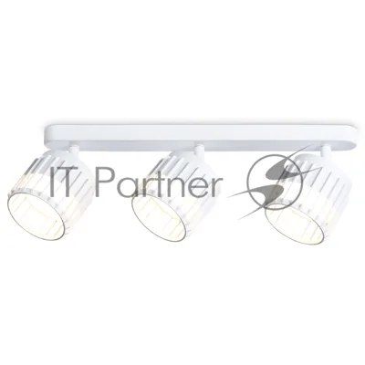 Светильник Ambrella light TN71166/3 WH белый GX53/3 400*100*125