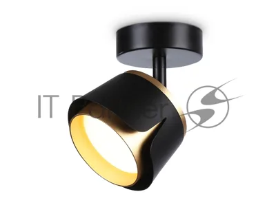 Светильник Ambrella light TN71227 BK/GD черный/золото GX53 D100*147