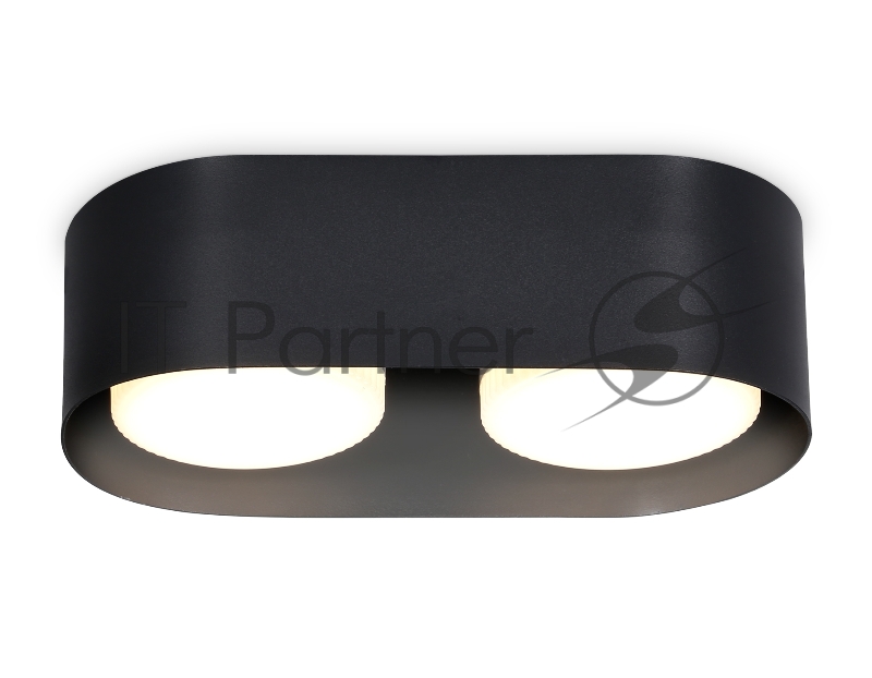 Светильник накладной TN70821/2 BK черный GX53/2 max 12W 200*100*60