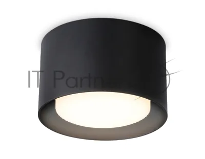 Светильник накладной TN70815 BK черный GX53 max 12W D85*60