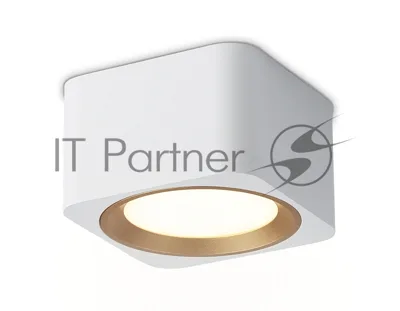 Светильник накладной TN70831 WH/GD белый/золото GX53 max 12W 96*96*60