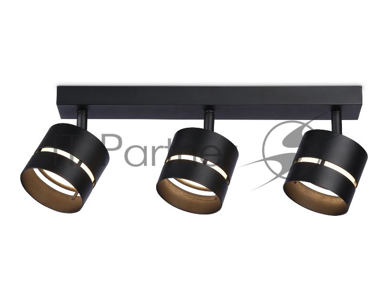 Светильник Ambrella light TN71064/3 BK черный GX53/3 max 12W 405*85*150
