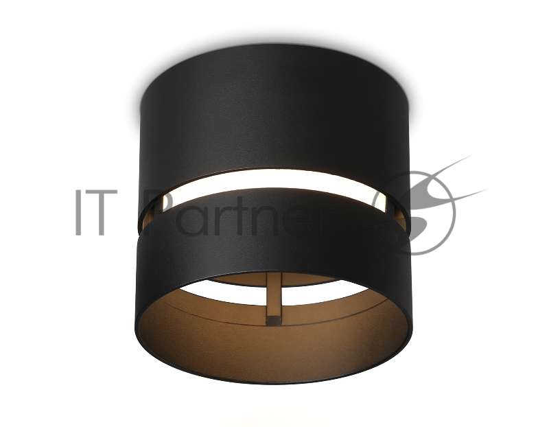 Светильник Ambrella light TN71052 BK черный GX53 max 12W D85*75