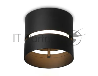 Светильник Ambrella light TN71052 BK черный GX53 max 12W D85*75