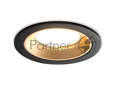 Светильник встраиваемый A8923 BK/GD черный/золото MR16 GU5.3 D92*24