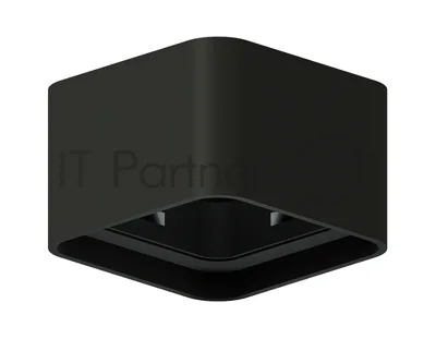 Корпус светильника C7833 SBK черный песок 95*95*H60mm MR16 GU5.3