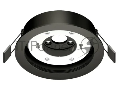 Корпус светильника C8051 SBK черный песок D110*H40mm Out2mm GX53