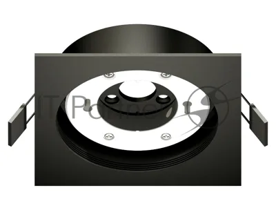 Корпус светильника C8062 SBK черный песок 110*110*H40mm Out2mm GX53