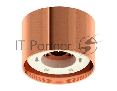 Корпус светильника C8122 PPG золото розовое полированное D85*H60mm GX53