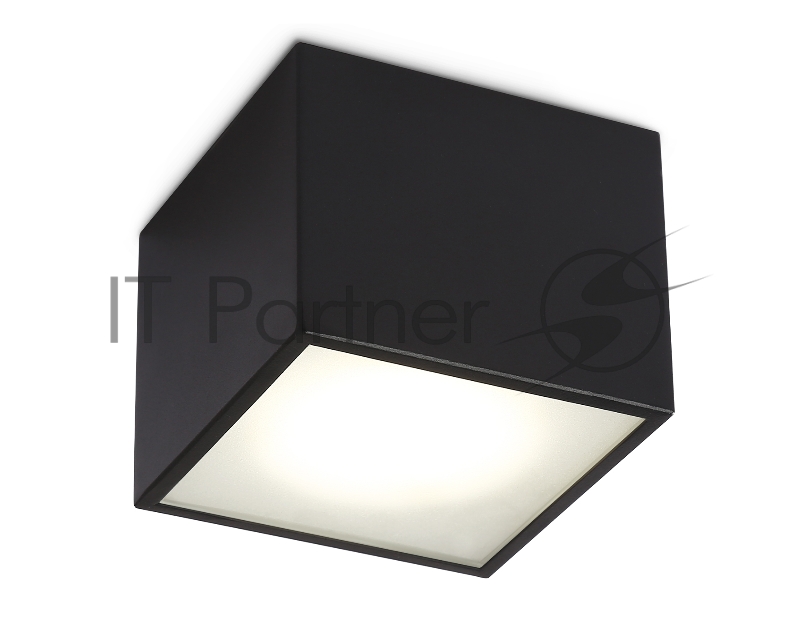 Светильник Ambrella light TN6532 BK черный IP44 GX53 100*100*80
