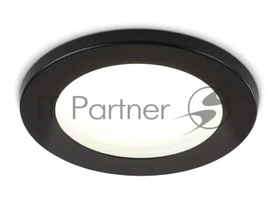 Светильник Ambrella light TN6632 BK черный IP44 GX53 D100*60
