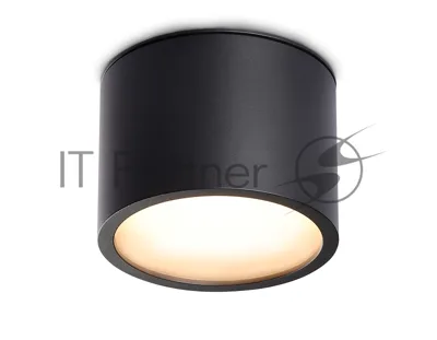 Светильник Ambrella light TN6551 BK черный IP44 GX53 max 15W D82*60
