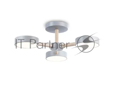 Светильник Ambrella light FL4822/3 GR серый 3000K-6400K 40W D580*160 (ПДУ ИК)