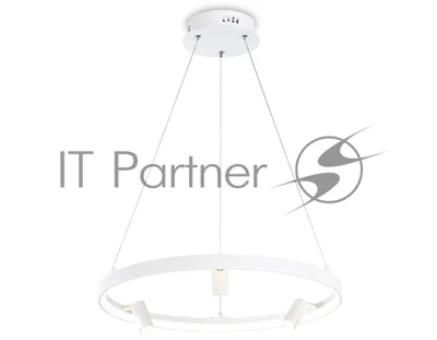 Светильник Ambrella light FL5281/1+3 WH белый 50W 3000K/4200K/6400K+4200K D500*1200 (ПДУ ИК)