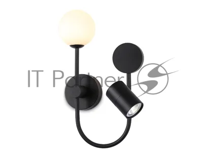 Светильник Ambrella light FL66389/3 BK черный 4W 4200K+G9+GU10 378*200*100