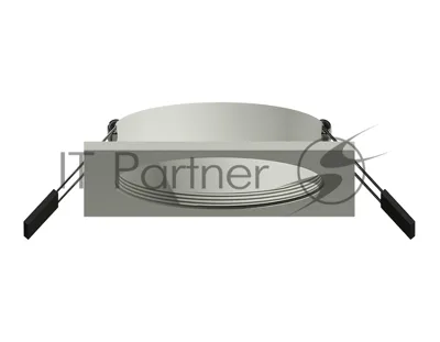 Корпус светильника C7633 SGR серый песок 92*92*H25mm MR16 GU5.3