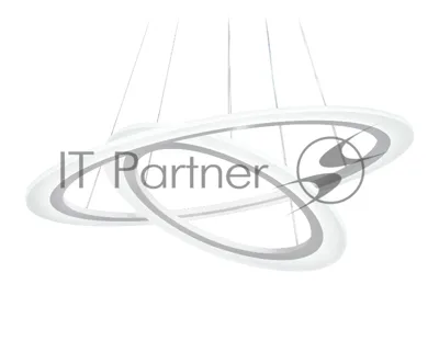 Светильник Ambrella light FA4355/2 WH белый 78W 3000K/4200K/6400K D580*670 (ПДУ РАДИО 2.4G)