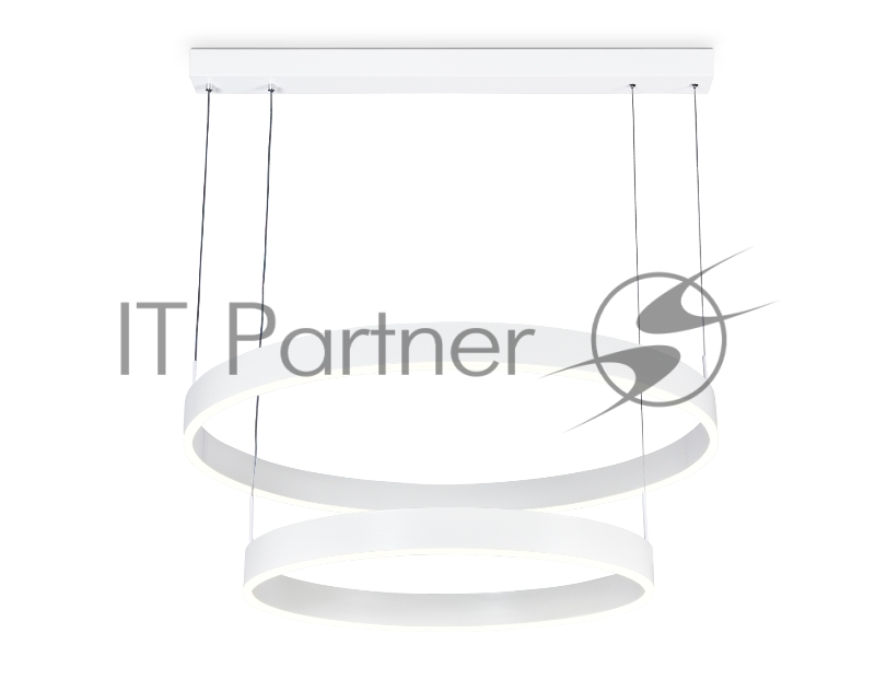 Светильник Ambrella light FA6615/2 WH белый 119W D600/800*750 (ПДУ РАДИО 2.4G)