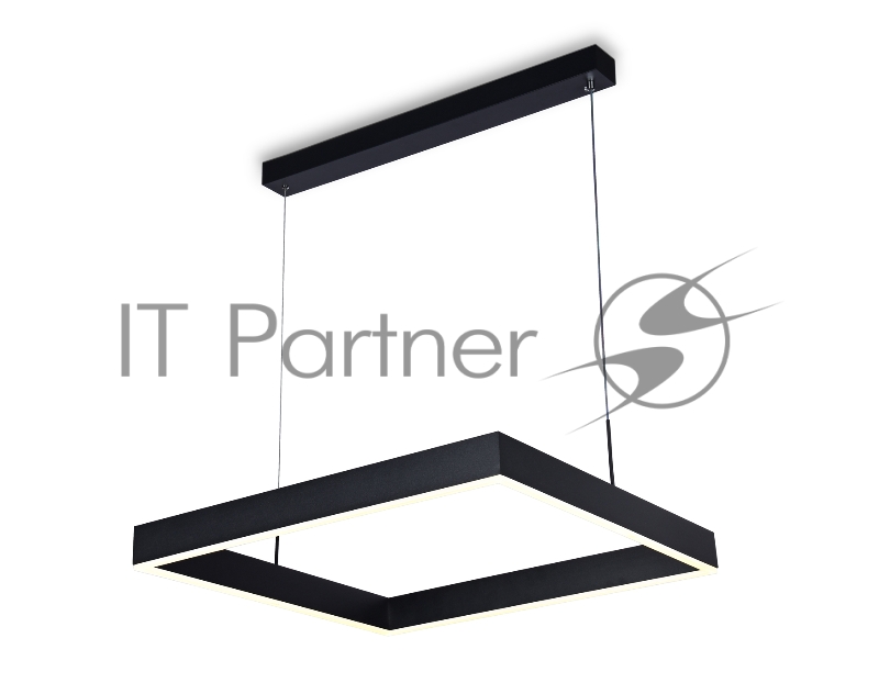 Светильник Ambrella light FA6626 BK черный 65W 600*600*720 (ПДУ РАДИО 2.4G)